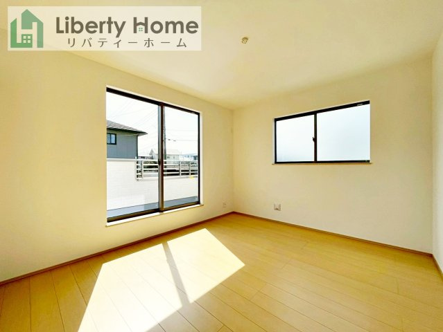 ひたちなか市足崎　新築戸建　A号棟の寝室