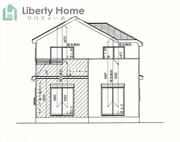 ひたちなか市足崎1474番　新築戸建　A号棟