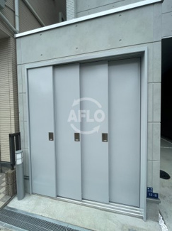 【その他共用部分】 | リアコート北田辺 | リアコート北田辺　敷地内ゴミ置き場