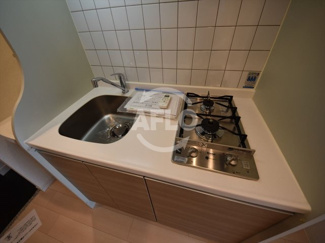 【キッチン】 | プレサンス堺筋本町フィリア | プレサンス堺筋本町フィリア　2口ガスシステムキッチン