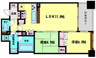 【間取り】 | ラ・ヴィータ日本橋 | ラ・ヴィータ日本橋　間取り