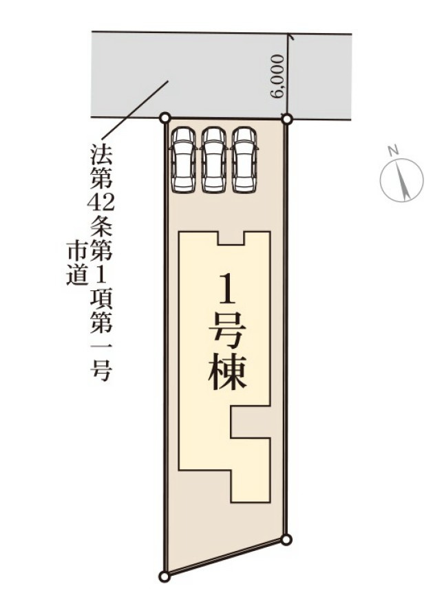 【新築戸建】高崎塚田町の区画図|■区画図