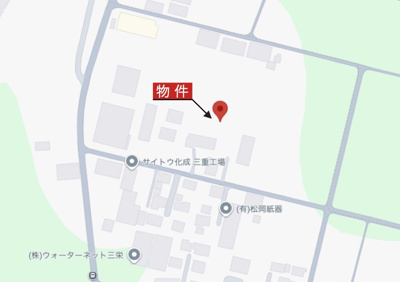 【地図】 | 亀山市能褒野町《1号棟》 | 詳細Map