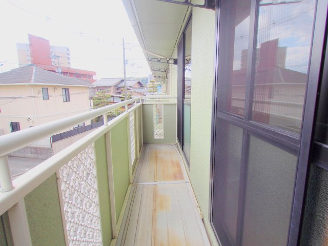 平成ハタⅠのバルコニー