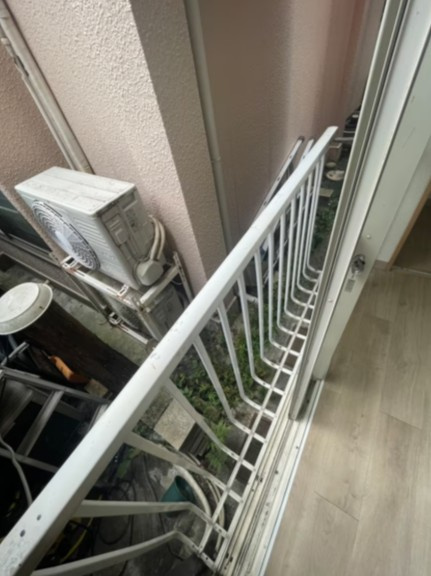 コーポ飯田のバルコニー