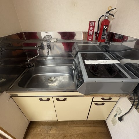 コーポあなやまのキッチン