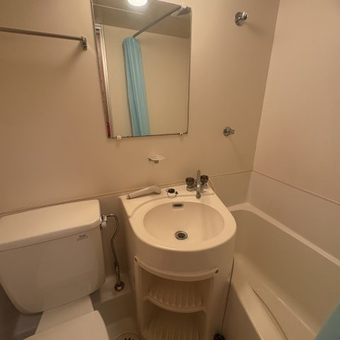 コーポあなやまの洗面所