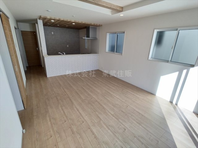 【キッチン】 | 川越市笠幡　全3棟　2号棟 | キッチン床下収納庫