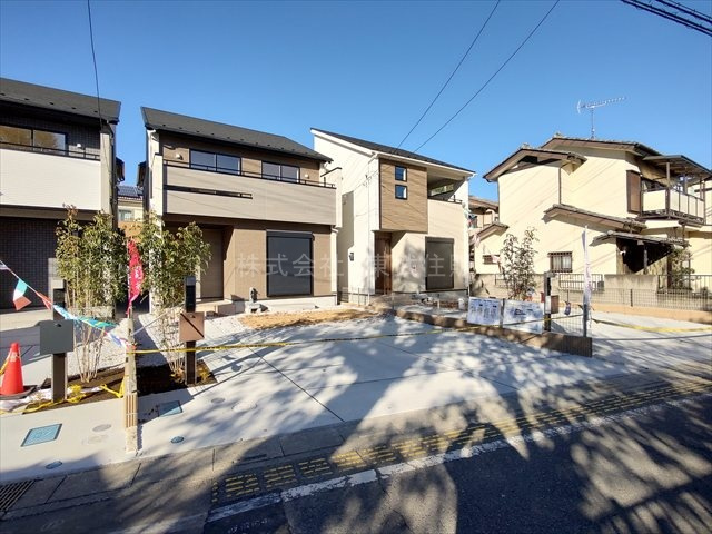 【外観】 | 川越市笠幡　全3棟　2号棟 | 笠幡駅徒歩18分