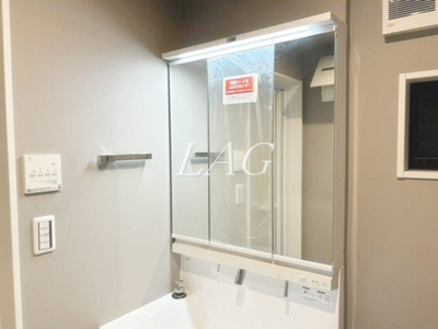 【洗面所】 | 川口里A棟 | 洗面台です。