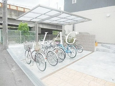 【その他共用部分】 | シェルム | 駐輪場です。