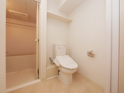 【トイレ】 | ディナスティ福島Ⅱ | 落ち着いた色調のトイレです