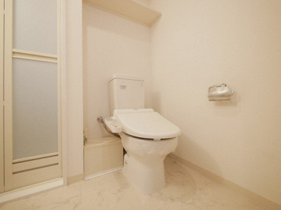 【トイレ】 | ディナスティ福島Ⅱ | 落ち着いた色調のトイレです