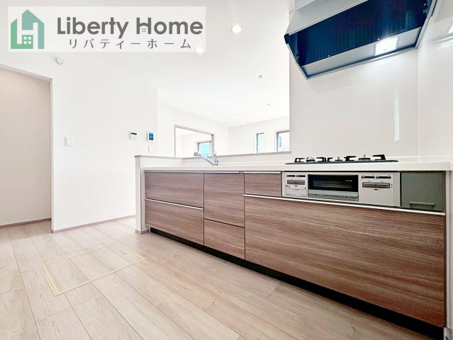 ひたちなか市足崎　新築戸建　B号棟のキッチン