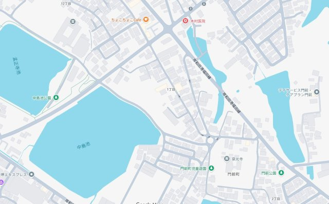 岸和田市門前町　第2期　新築一戸建ての地図