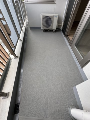 川崎市多摩区西生田３丁目の賃貸マンションのバルコニー