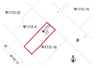 【土地図】 | 売地　堀江町