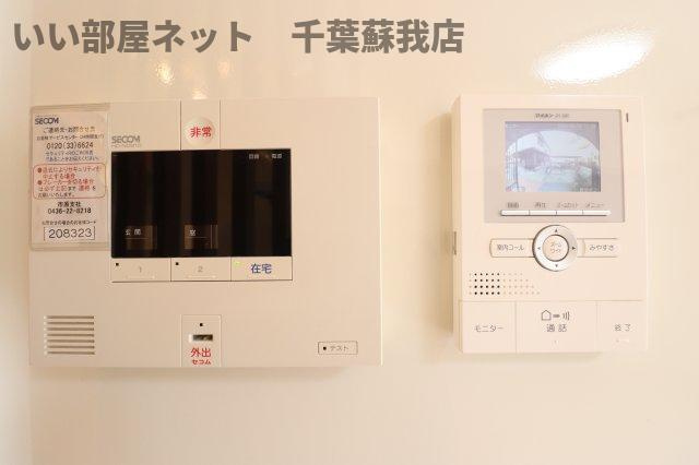 月うさぎ　弐のセキュリティ|TVモニターホン付きでセキュリティ面も安心！
