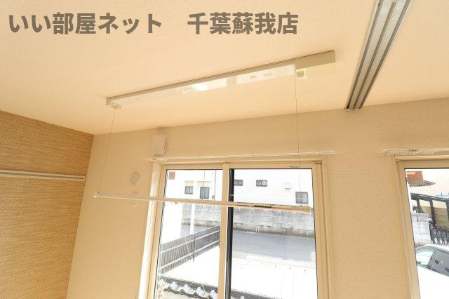 月うさぎ　弐の内装|室内物干