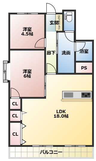 【間取り】 | メゾン千秀
