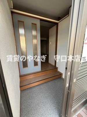 【玄関】 | 江端文化西 | ゆったりとした玄関です
