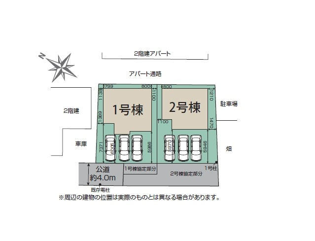 【区画図】 | 川越市大塚2丁目　全2棟　2号棟 | 2号棟