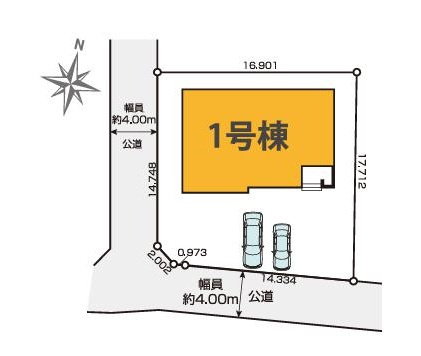 水戸市見和1期　新築戸建の区画図
