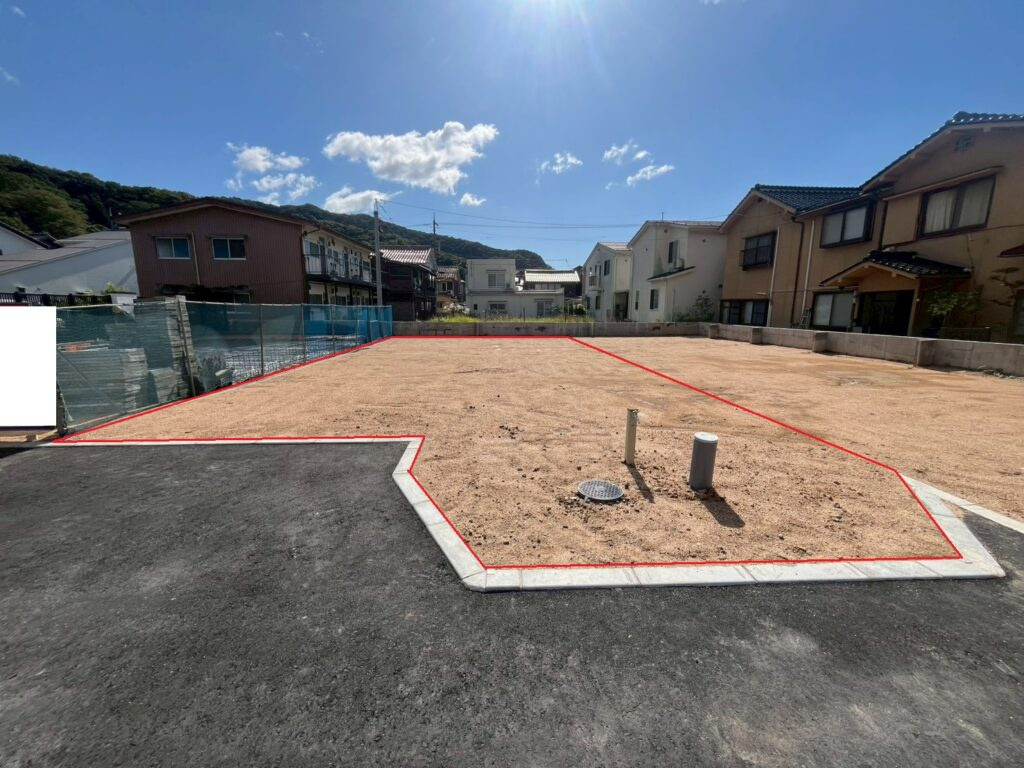 鳥取市栗谷町土地の画像