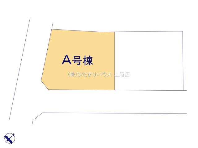西区佐知川412　新築戸建　ハートフルタウンAの区画図