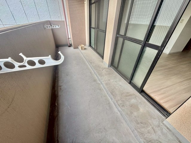 ハイツマエダ2のバルコニー