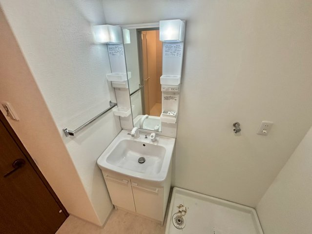 ハイツマエダ2の洗面所
