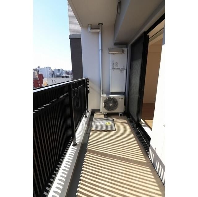 ミュプレ根岸のバルコニー