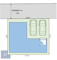 【仲介手数料無料】所沢市東狭山ヶ丘８期全１棟所沢市の新築住宅なら西武ハウジングの区画図