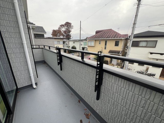 所沢市岩岡のバルコニー