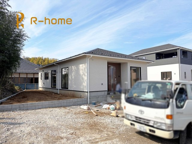 つくば市若森第1　新築戸建て　4号棟の外観|ご予約を頂ければ、『平日』はもちろん『早朝』や『夜間』もご見学可能です♪お気軽にお申し付けください♪