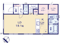 【仲介手数料無料】所沢市三ケ島　１期　全１棟　所沢市の新築住宅は西武ハウジングの間取り