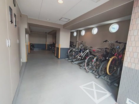 ワコーレ須磨ザ・フィールズの駐輪場