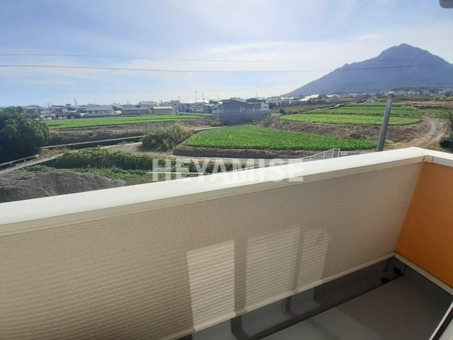 ハッピーガーデンⅠのバルコニー