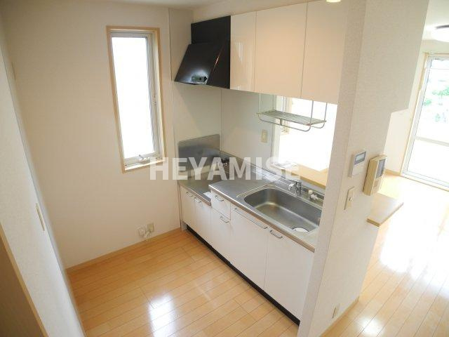 シャーメゾングリーンC棟のキッチン