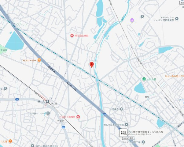 明石市二見町東二見（全5）E号棟の地図
