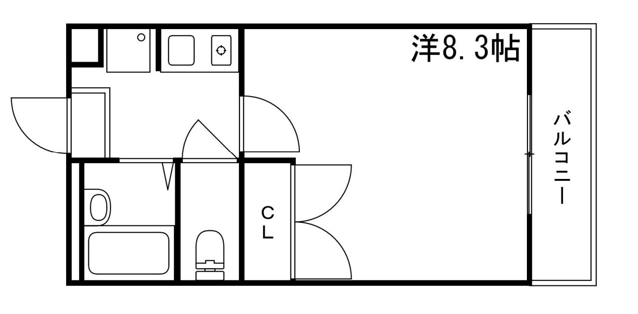 ミストラル下手野の間取り