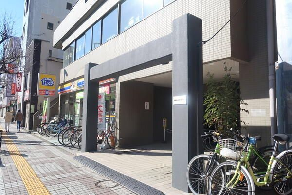 グリーンスターハイツのエントランス