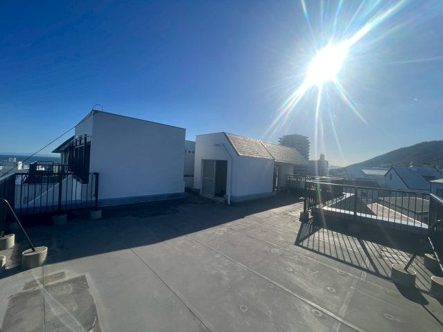 ワコーレ須磨本町のバルコニー