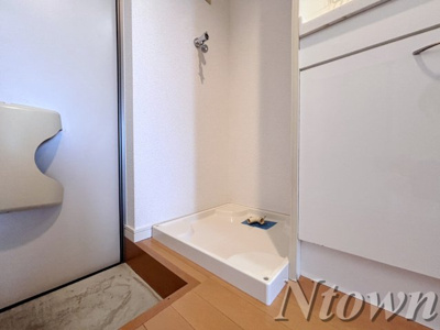 【設備】 | ルーエ　1番館 | 洗濯機置き場です