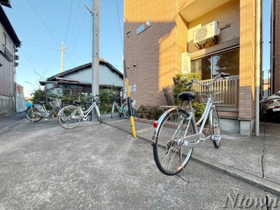 【その他共用部分】 | ルーエ　1番館 | 駐輪場です