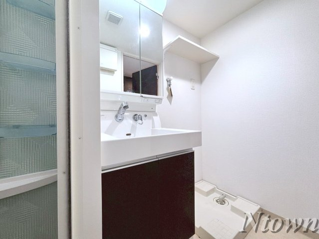 【独立洗面台】 | エステムコート名古屋栄デュアルレジェンド | 使いやすい独立洗面台です