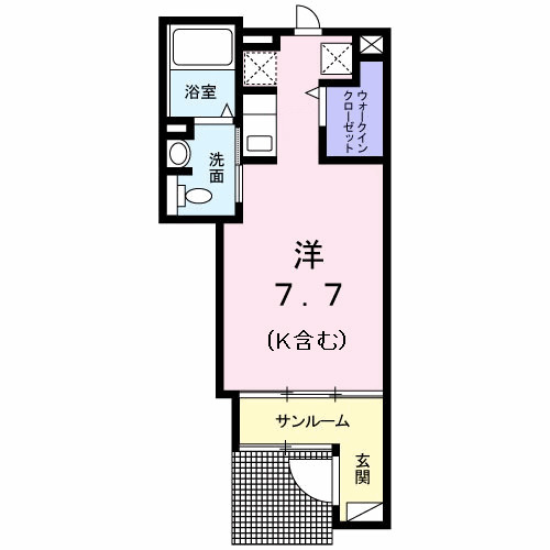 インハーリットの間取り