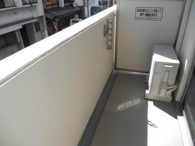 レジデンス京都ミッドシティの内装|ベランダ