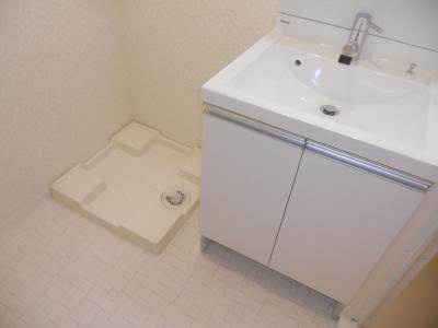 レジデンス京都ミッドシティの内装|脱衣所