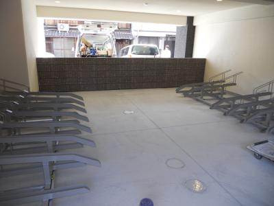 レジデンス京都ミッドシティの駐車場|駐輪スペース